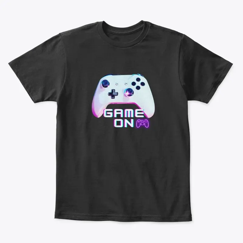 Game on t-shirt 